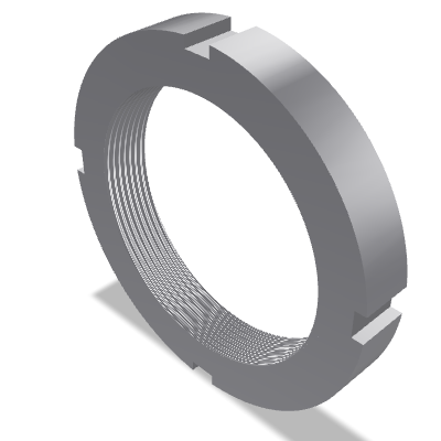 Bearing Locknut DIN 981 — KM 16 — Stainless steel A2