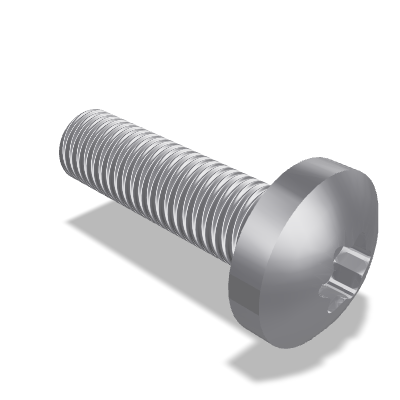 Hexalobular Socket Pan Head Screw ISO 14583 — M10×35