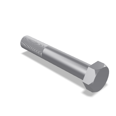 Hex Head Bolt ISO 4014 — M33×200 — 4.8 — Steel — None (as processed)