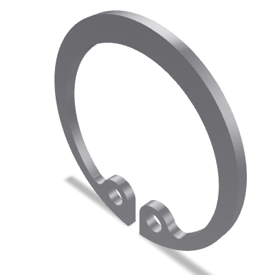 Internal Retaining Ring DIN 472 — 20 — None (as processed)