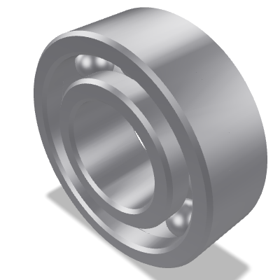 Series 23 P0 Radial Ball Bearing ISO 15 — 65