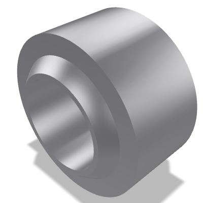 Radial Spherical Plain Bearing DIN 648K — 50 — None (as processed)